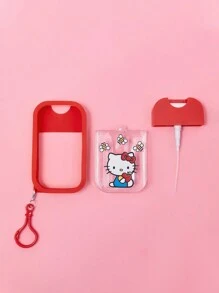 HELLO KITTY AND FRIENDS | SHEIN 1pc Cartoon Graphic Portable Spray Bottle,Kitty - Red - View 5