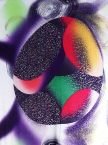 Men's Funny Cute Multicolor Animal Print Knitted Fabric Swim Trunks With Medium Stretch - Multicolor - View 7