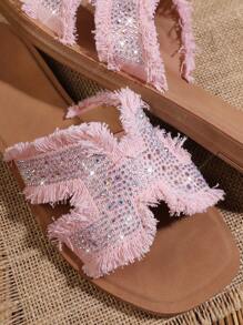SHUZIA Women's Flat Sandals, Suitable For Summer Dressing