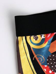 Men'S Abstract Printed Boxer Briefs - Multicolor - View 5