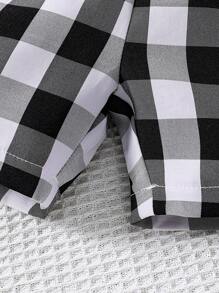 Baby Boys' Casual Paper Bag Waist Shorts 3pcs Set, Perfect For Traveling - Multicolor - View 6