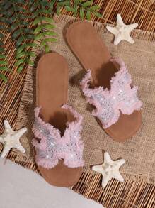 SHUZIA Women's Flat Sandals, Suitable For Summer Dressing