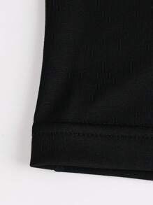 Men'S Color Blocking Low Waist Boxer Briefs - Black - View 8