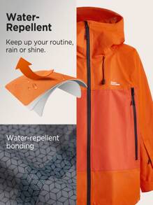 In My Nature Women's Outdoor Insulated Jacket - Orange - View 3