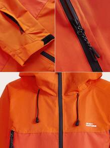 In My Nature Women's Outdoor Insulated Jacket - Orange - View 6