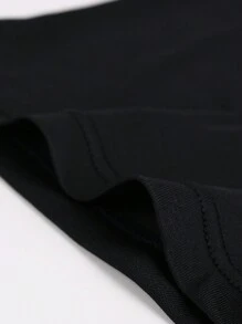 Men'S Color Blocking Low Waist Boxer Briefs - Black - View 6