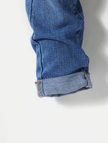 SHEIN Boys' (Little) Distressed Jeans - Medium Wash - View 4