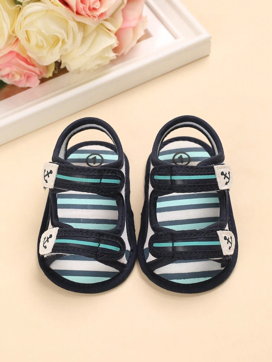 Cute Colorblock Sandals For Infants And Toddlers - White - View 1
