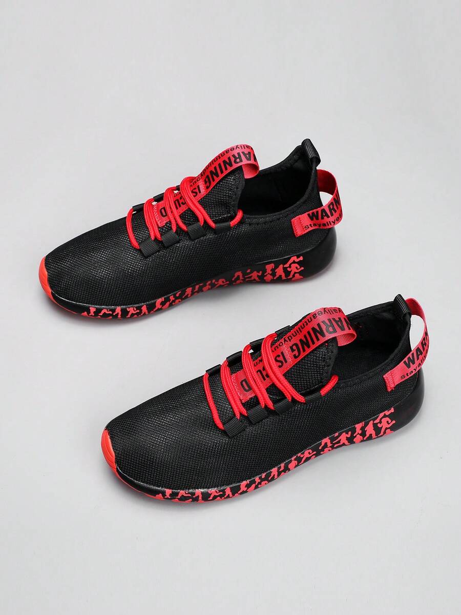 Spring Breathable Lightweight Sports Shoes For Teenagers, Campus Shoes With Laces, Outdoor Hiking Shoes - Multicolor - View 1