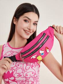 HELLO KITTY AND FRIENDS | SHEIN 4入組可愛卡通風格紀念禮物徽章胸針套裝 - 彩色 - 查看 5