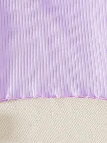 SHEIN 3 Pieces Teenage Girls Round Neck Short Sleeve T-Shirts, Multi-Color Combination, Simple & Elegant, Comfortable & Breathable, Classic Round Neck Design, Versatile Style - Multicolor - View 3