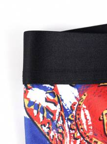 Men'S Floral Print Boxer Briefs - Multicolor - View 8