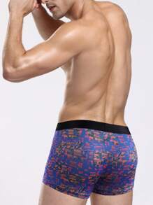 Men's Paisley Printed Boxer Shorts - Multicolor - View 2