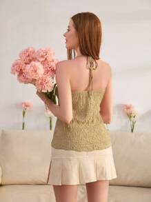 Aveloria Rosie Top Texturizado Halter Para Mujer