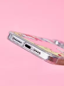 HELLO KITTY AND FRIENDS | SHEIN Cute Printed Mirror Phone Case, Compatible With IPhone - Multicolor - View 5