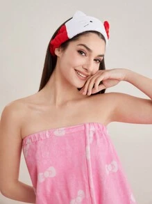 HELLO KITTY AND FRIENDS | SHEIN 毛絨可伸縮發帶 - 彩色 - 查看 4