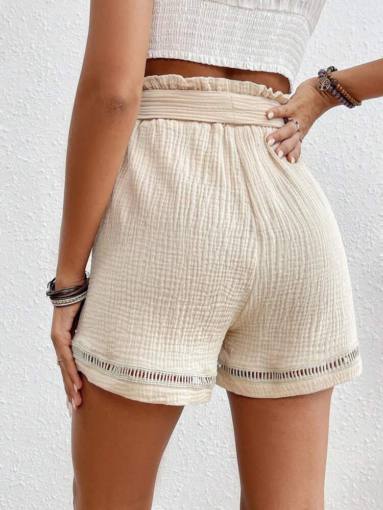 Women'S Solid Color Casual Shorts Summer