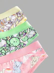 SHEIN Women's Cartoon Printed Triangle Panties - Multicolor - View 8