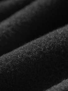 SHEIN LUNE Women's Cartoon Pattern Long Sleeve Sweatshirt - Black - View 5