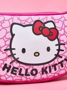 HELLO KITTY AND FRIENDS | SHEIN 粉红猫与心形单肩包 - 粉色 - 查看 7
