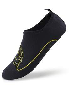 中性極簡風少年水鞋,情侶水鞋,親子水鞋 - 黃色 - 查看 3