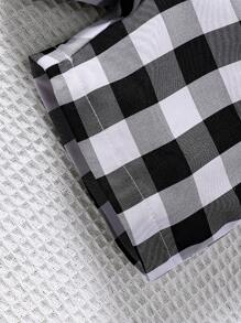 Baby Boys' Casual Paper Bag Waist Shorts 3pcs Set, Perfect For Traveling - Multicolor - View 4
