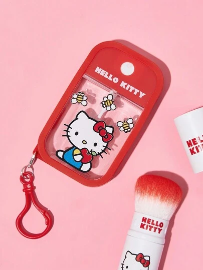 HELLO KITTY AND FRIENDS | SHEIN Tragbare Sprühflasche in Rot mit Cartoon-Muster