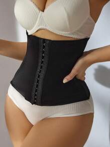 女士純色腰帶 - 黑色 - 查看 5