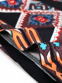 Men'S Geometric Pattern Boxer Briefs - Multicolor - View 3