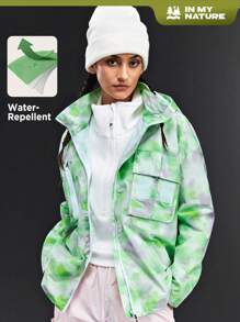 In My Nature Chaqueta De Esquí Con Cordón Y Capucha Para Mujer