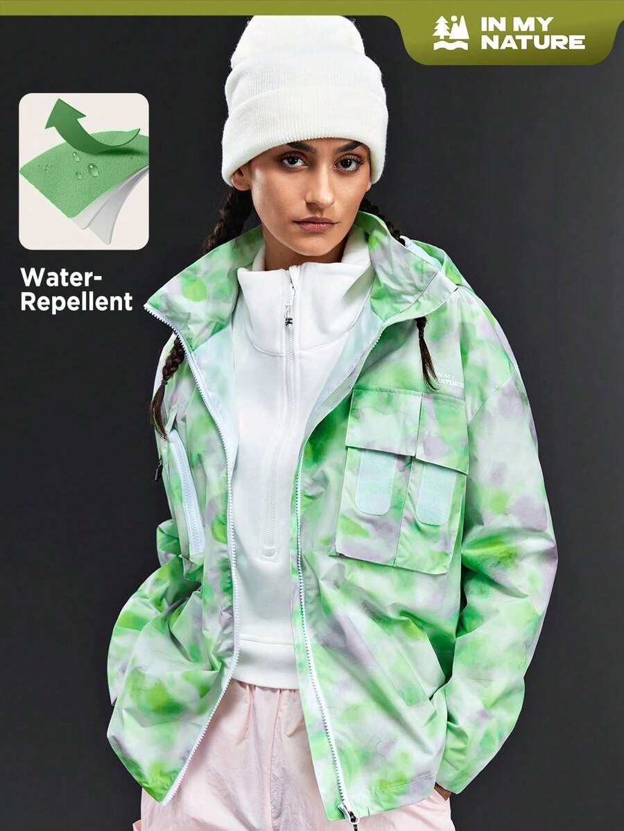 In My Nature Chaqueta De Esquí Con Cordón Y Capucha Para Mujer