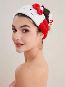 HELLO KITTY AND FRIENDS | SHEIN 毛絨可伸縮發帶 - 彩色 - 查看 5