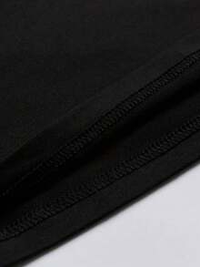 Manfinity Homme 男裝對比色休閒t恤 - 粉色 - 查看 4