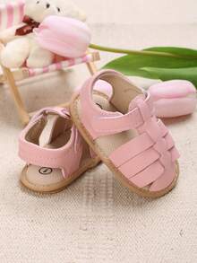 Infant Girls' Pink Sandals - Pink - View 4