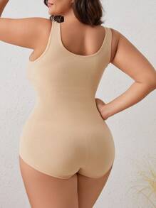 Bodysuit Moldeador De Talla Grande De Color Sólido