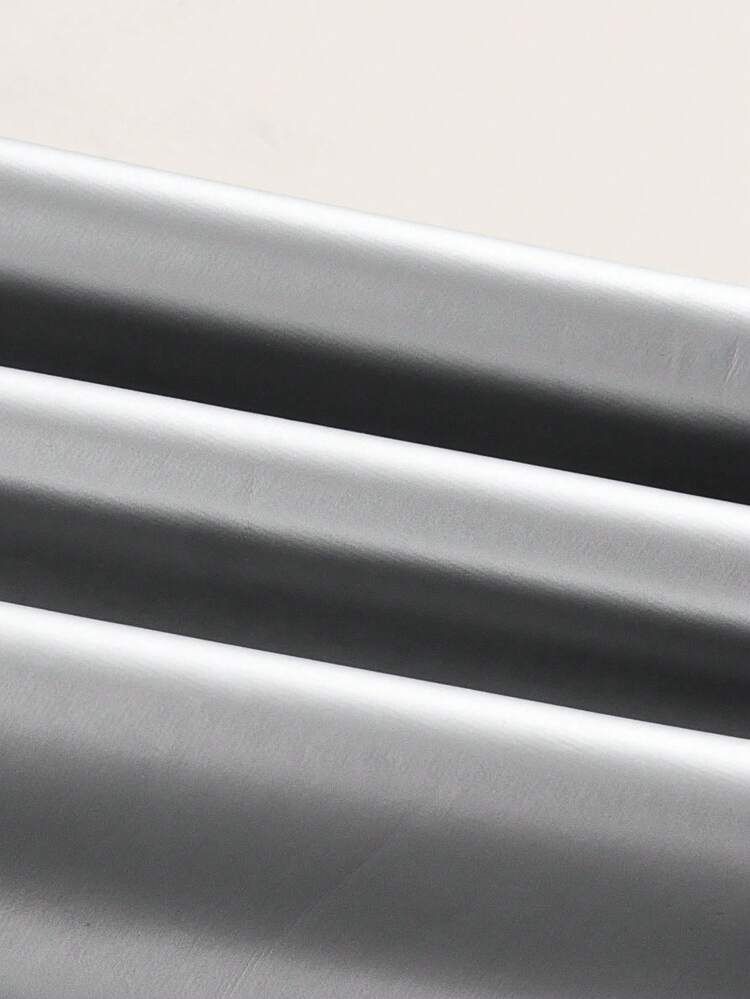 Plus Size Coated Shiny Cami Top And Leggings Set