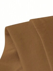 Manfinity 男士國旗印花短袖t恤 - 棕色 - 查看 4