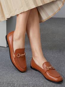 CUCCOO BIZCHIC Women's Fashionable Convenient Flat Shoes - Brown - View 1