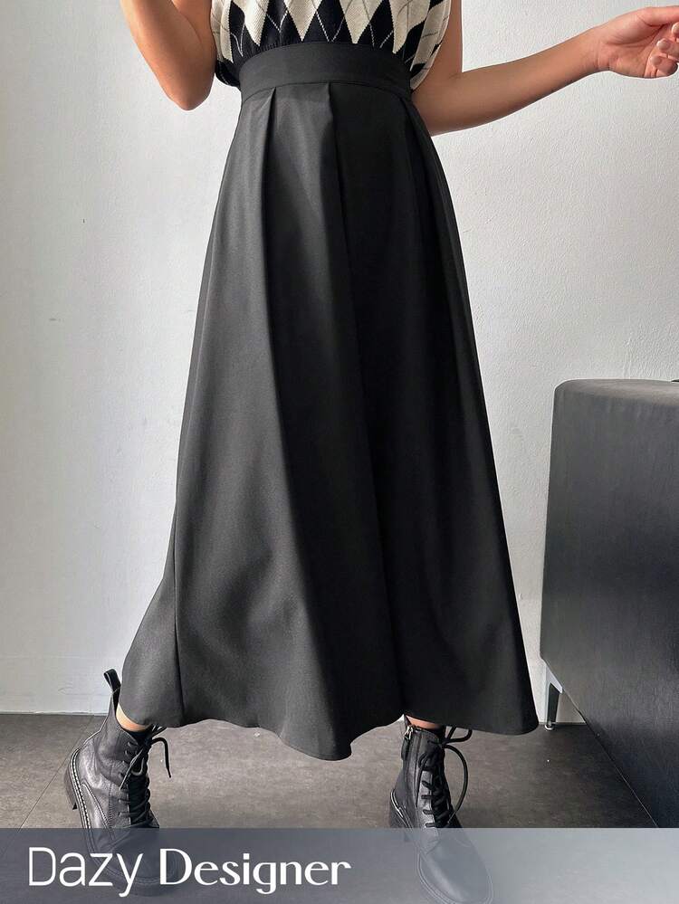 Women's Solid Color Skirt