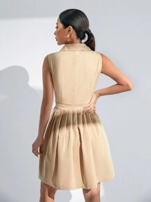 Aveloria Vestido De Mujer Sin Mangas Tipo Camisa