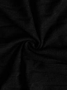 SHEIN Privé 2件/套 女式斜肩寬羅紋t卹 - 彩色 - 查看 6