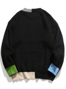 Neuankömmling Rundhals-pullover Für Herren, Locker Sitzender, Lässiger All-match-pullover Für Paare Für Herbst Und Winter