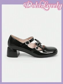 Dola Lovely Fashionable High-Heel Shoes With Bow-Knot Decoration