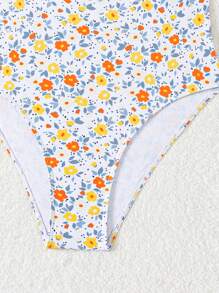 Swim Mod Áo tắm một mảnh hoa Ditsy trên bãi biển mùa hè - Nhiều màu - Xem 4