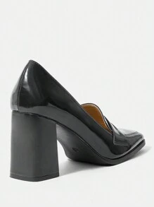 Damski Modny Prosty & Elegancki Wsuwane Nisko Obcas Niesznurowane Mokasyny