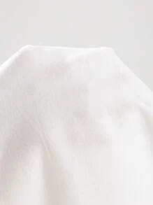 Chiquease Áo nữ Trọn gói màu trơn Giải trí - trắng - Xem 7