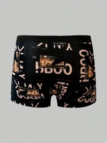 Men'S 6pcs Printed Boxer Shorts