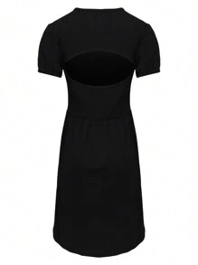 Women Dresses - Black - View 2