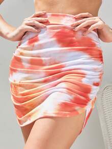 女士裙子 - 彩色 - 查看 3