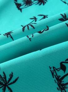 Manfinity RSRT Men'S Letter Print Short Sleeve T-Shirt And Shorts 2pcs Set - Multicolor - View 6